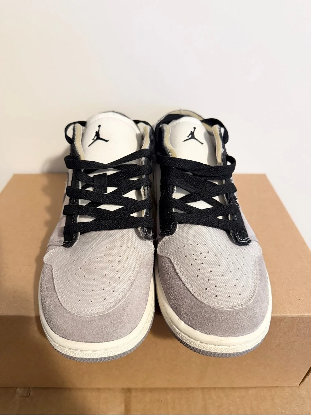 Used Jordan 1 Low SE Craft Tech Grey Black - GS Sz 7Y